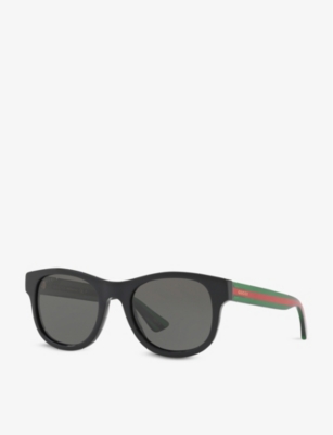 GUCCI: GG0003SN square-frame acetate sunglasses