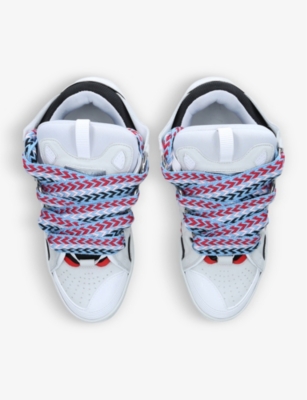 navy lanvin trainers