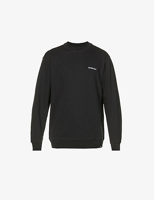 DICKIES: Loretto brand-embroidered cotton-jersey sweatshirt