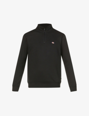 Oakport quarter-zip cotton-blend sweatshirt