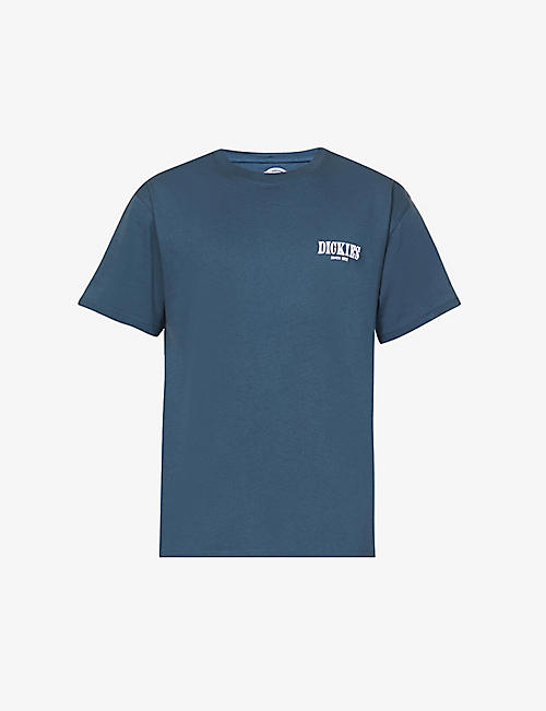 DICKIES: Kelso brand-print cotton-jersey T-shirt