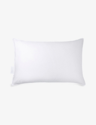 Shop The White Company / Symons Rectangle Soft Cotton Sateen, Down And Feather Super King Pillow 50cm X 9 In None/clear