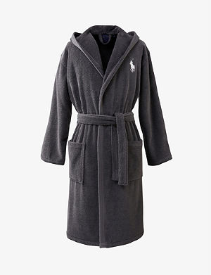 Ritmo kimono-style jacquard organic cotton bathrobe Selfridges & Co Men Clothing Loungewear Bathrobes 