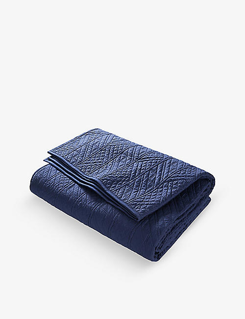RALPH LAUREN HOME: Oakfield quilted cotton bed cover 280cm x 245cm