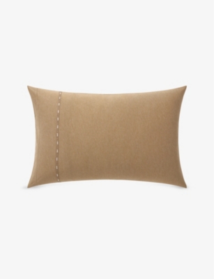 BOSS: Sense cotton and modal-blend pillowcase 50cm x 75cm
