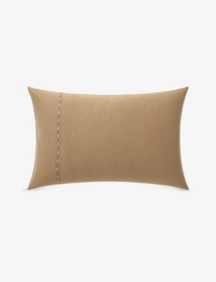 Hugo Boss Boss Camel Sense Cotton And Modal-blend Pillowcase 50cm X 75cm