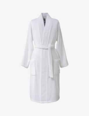designer towelling robe
