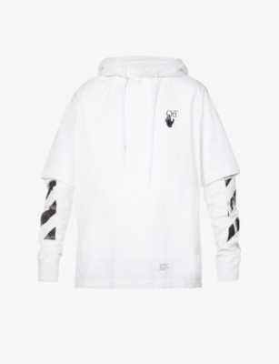Off white hoodie on sale selfridges
