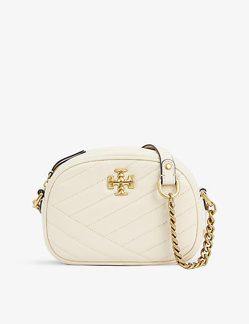 TORY BURCH: Kira cross-body quilted leather bag