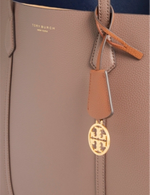 TORY BURCH Perry triple-compartment leather tote