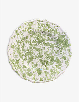 POPOLO: Splatter handmade ceramic plate 20cm