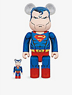 BE@RBRICK: Superman 100% 和 400% 公仔