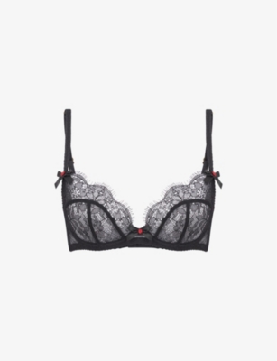 Agent Provocateur Lorna Underwired-cup Bra In Black