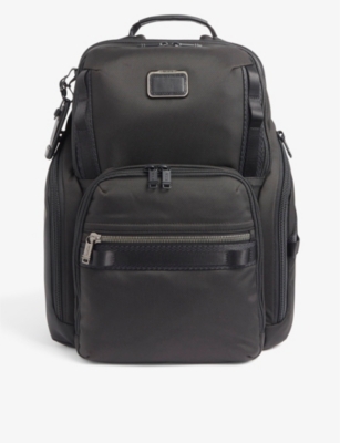 Tumi Sheppard Zipped Nylon Backpack In Black
