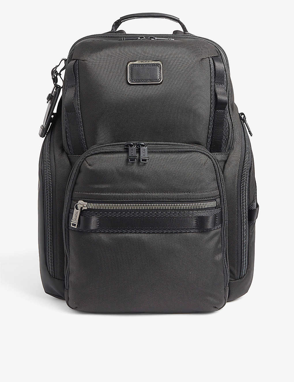 Tumi Sheppard Zipped Nylon Backpack In Black