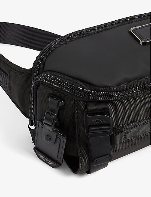 waist bags and bumbags Womens Mens Bags Mens Belt Bags Pepe Jeans Synthetic Bromley Ldn Waist Bag With Pocket Black 35 X 13 X 5 Cm Polyester With Faux Leather Details 