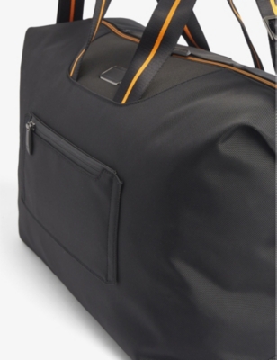 Shop Tumi X Mclaren M-tech Shell Duffel Bag In Black
