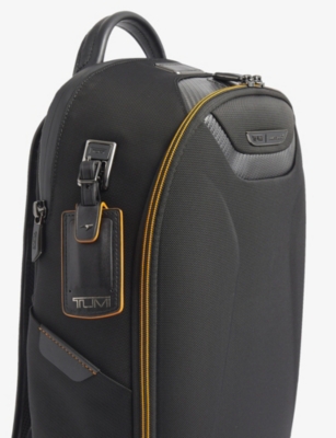 Shop Tumi X Mclaren Velocity Shell Backpack In Black