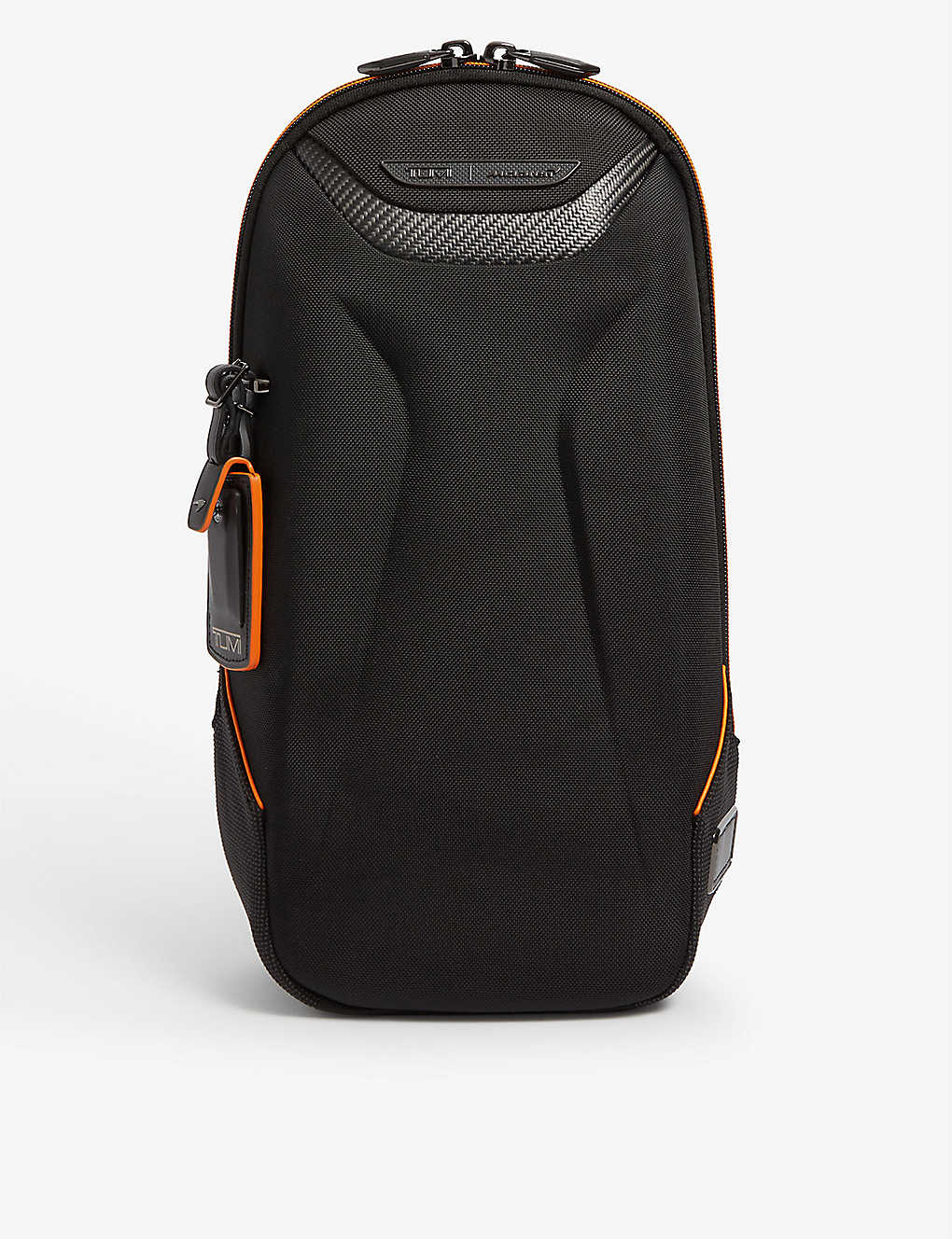 Shop Tumi X Mclaren Torque Shell Shoulder Bag In Black