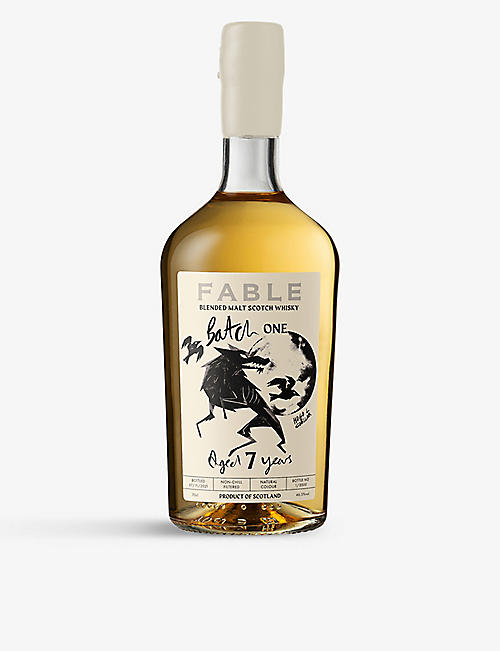 WHISKY AND BOURBON: Fable Batch One seven-year-old blended malt Scotch whisky 700ml