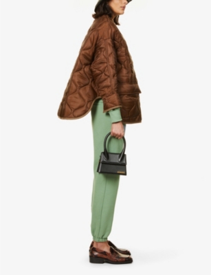 Teddy quilted-shell jacket