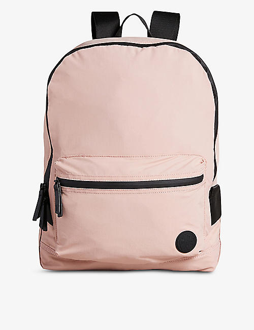 TED BAKER: Foldaway shell backpack