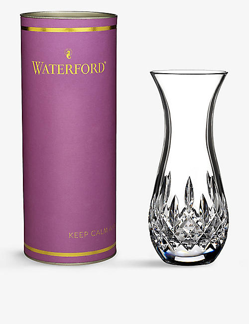 WATERFORD: Giftology Sugar Bud Lismore crystal-glass vase 15cm