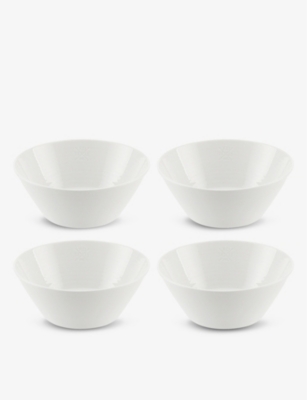 ROYAL DOULTON: 1815 Pure porcelain bowls set of four
