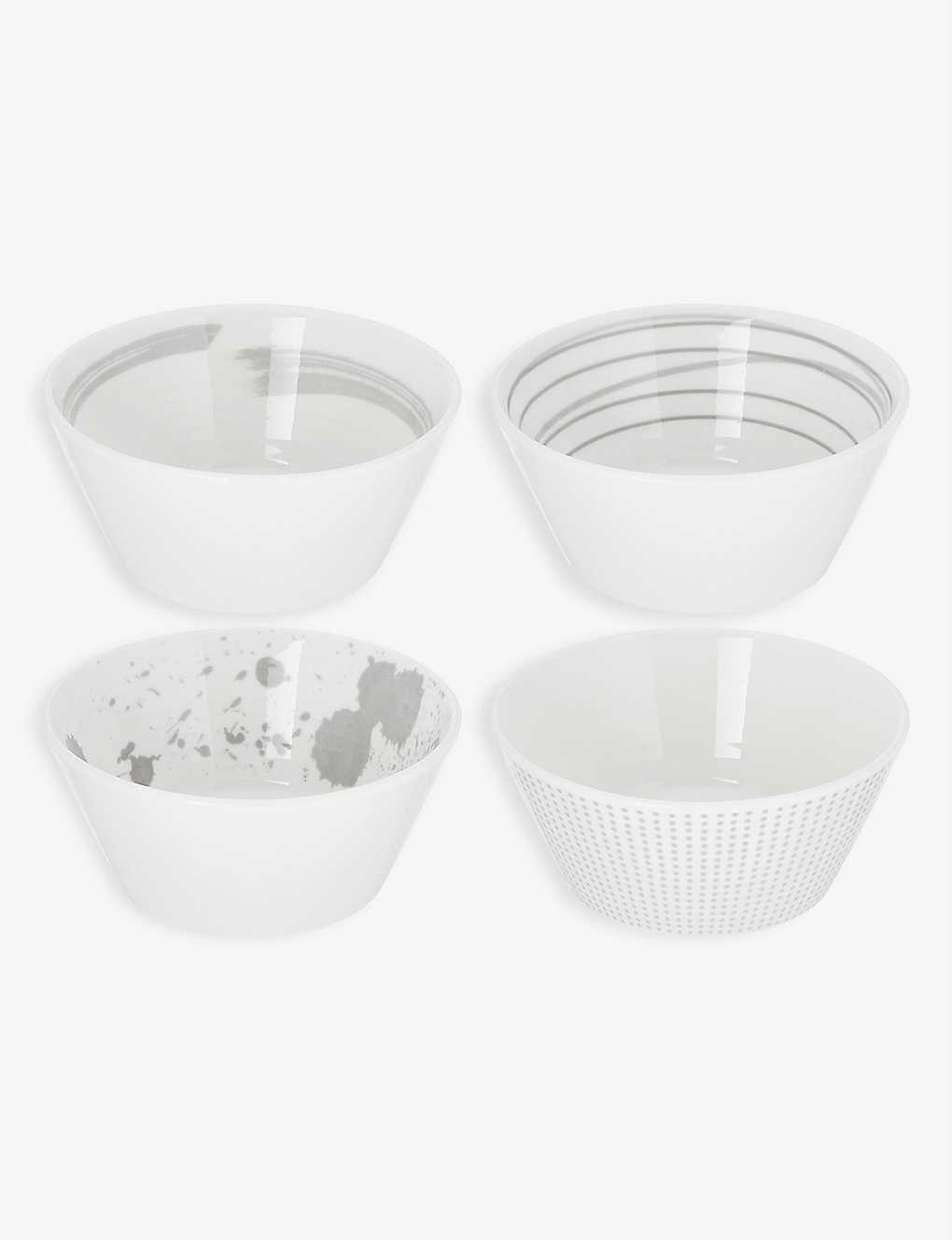 Royal Doulton Pacific Assorted Porcelain Tapas Bowls Set Of Four
