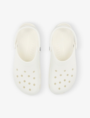 Shop Crocs Women's White Women's White Classic Rubber Clogs