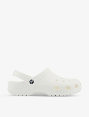 Shop Crocs Womens White Classic Rubber Clogs