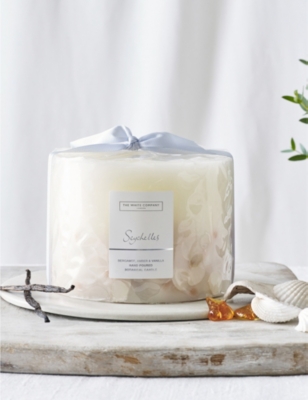 Shop The White Company None/clear Seychelles Botanical Large Candle 1,555g