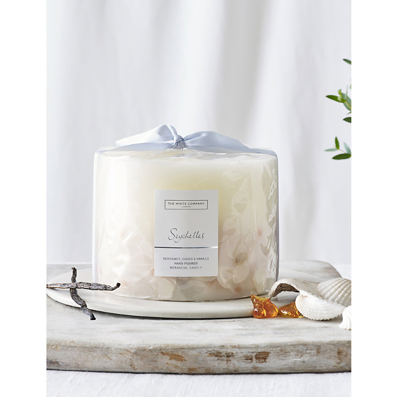 Shop The White Company None/clear Seychelles Botanical Large Candle 1,555g