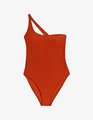 TED BAKER: Renora one-shoulder swimsuit