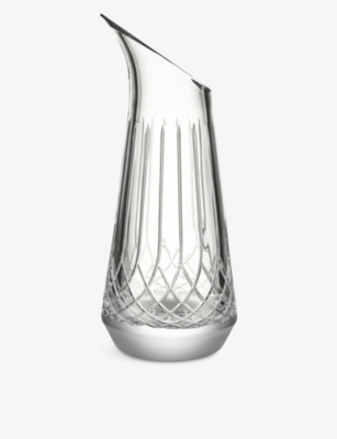 WATERFORD: Lismore Arcus crystal glass carafe 25.5cm