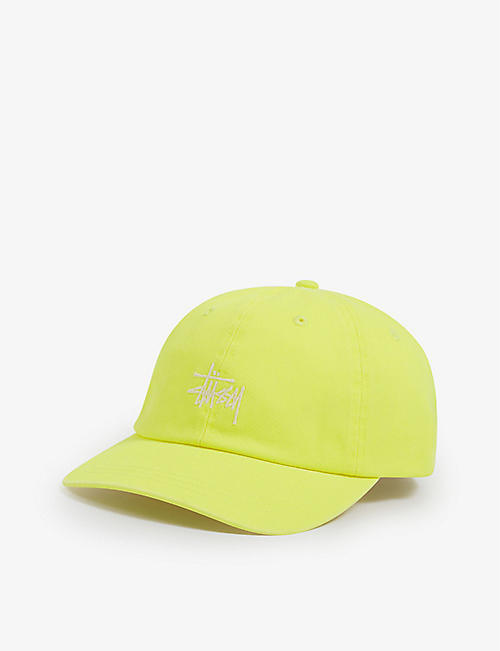 STUSSY: Stock logo-embroidered cotton baseball cap