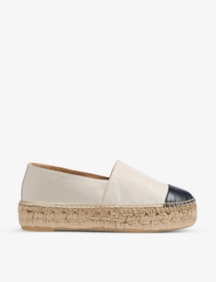 LK BENNETT: Talia espadrille leather sandals