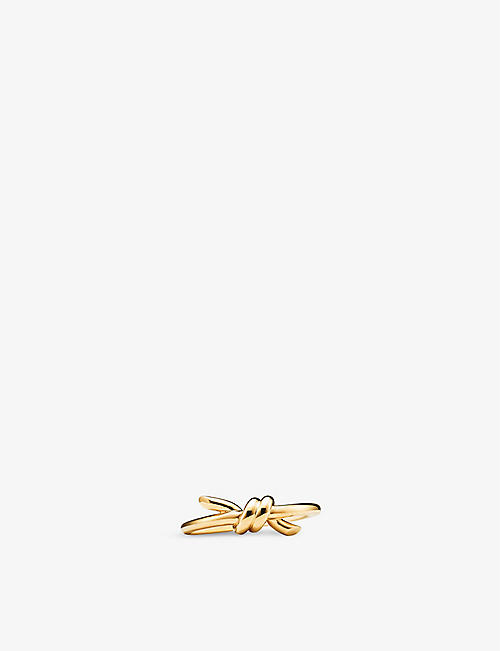TIFFANY & CO: Tiffany Knot 18ct yellow-gold ring
