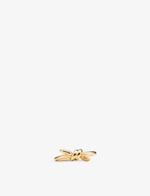 Tiffany & Co Womens Gold Tiffany Knot 18ct Yellow-gold Ring