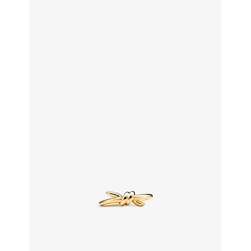 Tiffany & Co Womens Gold Tiffany Knot 18ct Yellow-gold Ring
