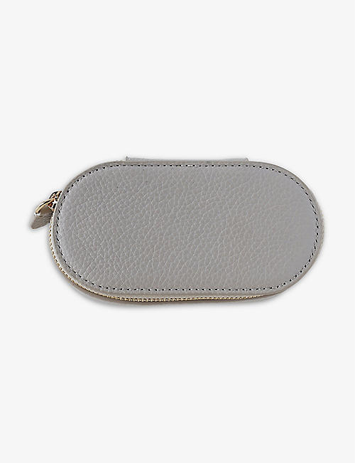 MONICA VINADER: Mini Oval leather jewellery box
