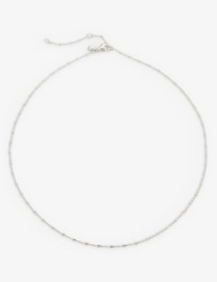 MONICA VINADER: Twist sterling-silver necklace