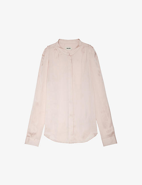 ZADIG&VOLTAIRE: Touchy long-sleeved satin shirt