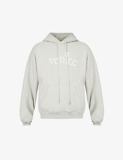 ERL: Venice relaxed-fit cotton-blend hoody
