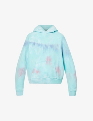 Zadig & Voltaire Georgy Tie-dye Cotton-blend Hoody In Multicolor