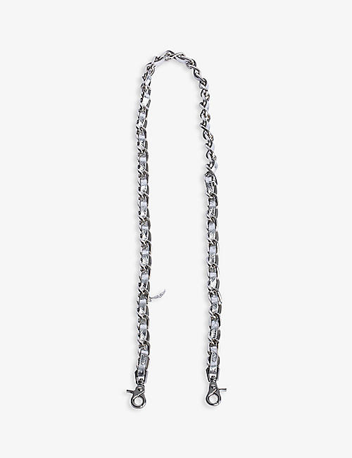 ZADIG&VOLTAIRE: Woven chain and leather strap