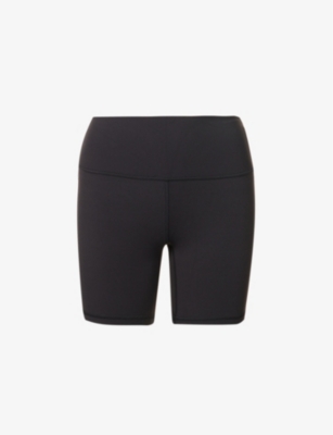 Lululemon Align High-rise Stretch-knit Shorts In Black