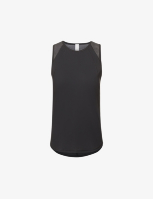 Lululemon Sculpt Cut-out Stretch-woven Top In Black