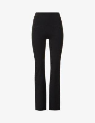 SPANX ACTIVE - Booty Boost flared-leg high-rise stretch-woven leggings