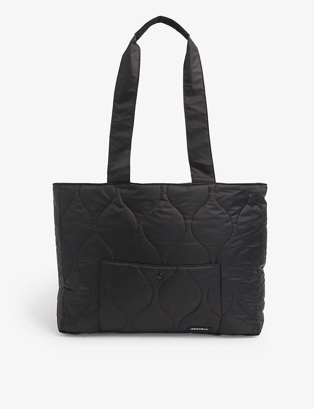 ADANOLA Quilted shell tote bag